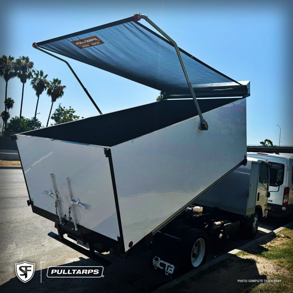 pulltarps, complete truck body.