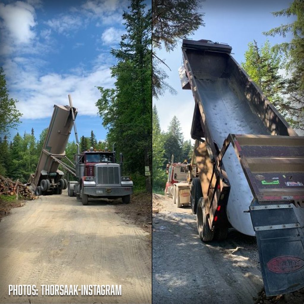 thorsaak, enddump, pulltarps