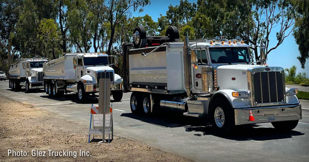 Glez Trucking, super tag, super 10, asphalt