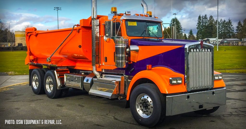 kenworth, osw equipment & repair, osw, dump truck