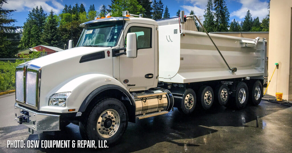 OSW, Pulltarps, Dump Truck, Hauling