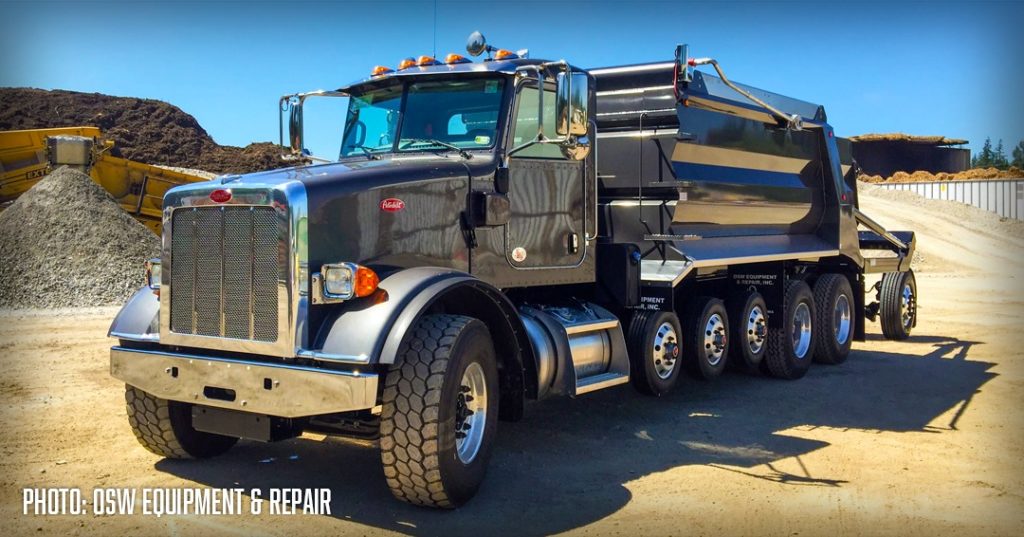 pulltarps, osw, dump truck, super dump, hauling