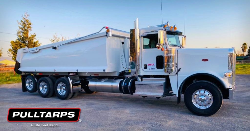 pulltarps, super tag, hauling, asphalt