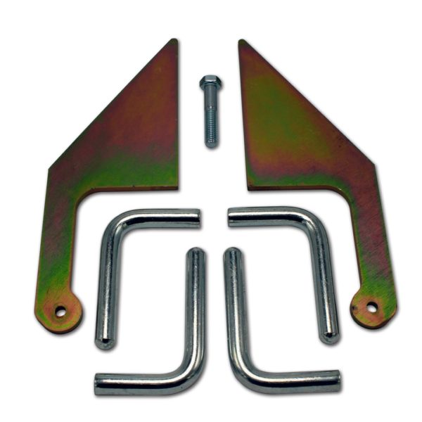Steel Rope Storage Hooks And Steel Tarp Return Ramp Hardware Kit