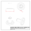 Single Spring Housing Assembly – Pivot Only – Passenger Side - Image 2