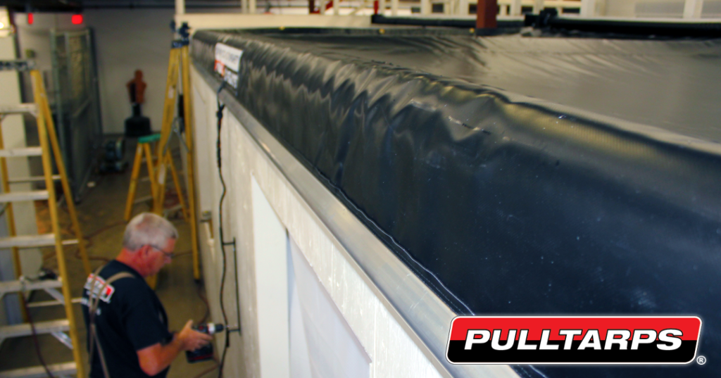 tarps, tarping, installation, pulltarps, pulltarpsmfg, photos, law enforcement