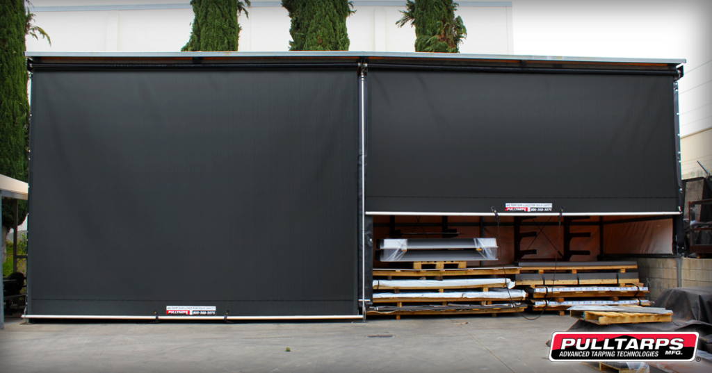 Weather and Shade Curtains - Pulltarps Storage 2 - Pulltarps Mfg