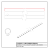 103in Teardrop Pullbar – Rear Crossbar for Tarp Systems with Arms - Image 2