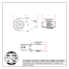 Enclosed 3 Spring Pivot – Drivers Side for Mounting Inside of Trailer - Image 2