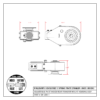 Enclosed 3 Spring Pivot – Passenger Side for Mounting Inside of Trailer - Image 2